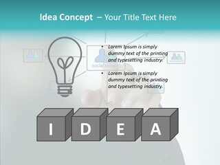 Diagram People United PowerPoint Template