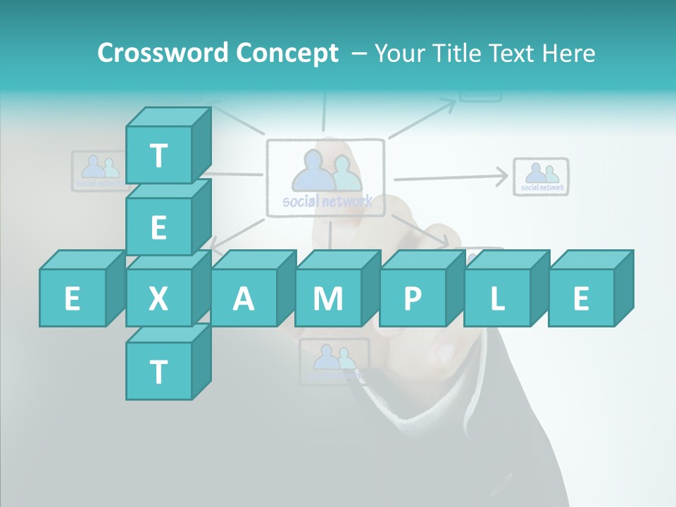 Diagram People United PowerPoint Template