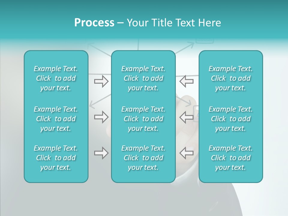 Diagram People United PowerPoint Template