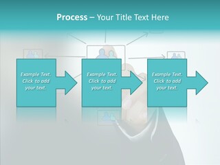 Diagram People United PowerPoint Template
