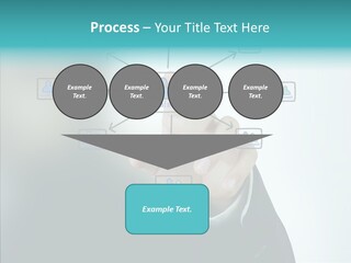 Diagram People United PowerPoint Template