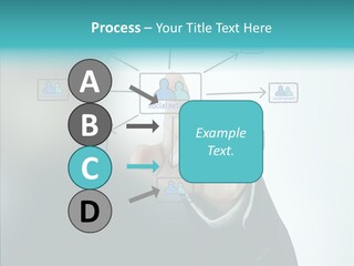 Diagram People United PowerPoint Template