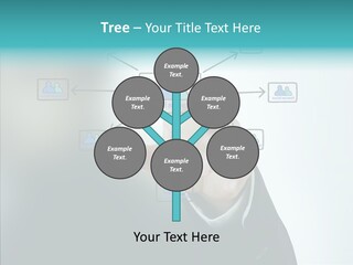 Diagram People United PowerPoint Template