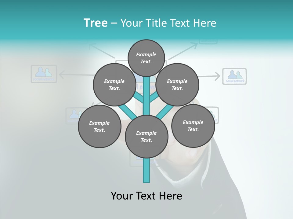 Diagram People United PowerPoint Template