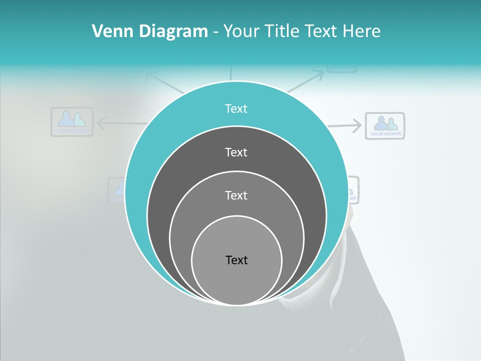 Diagram People United PowerPoint Template