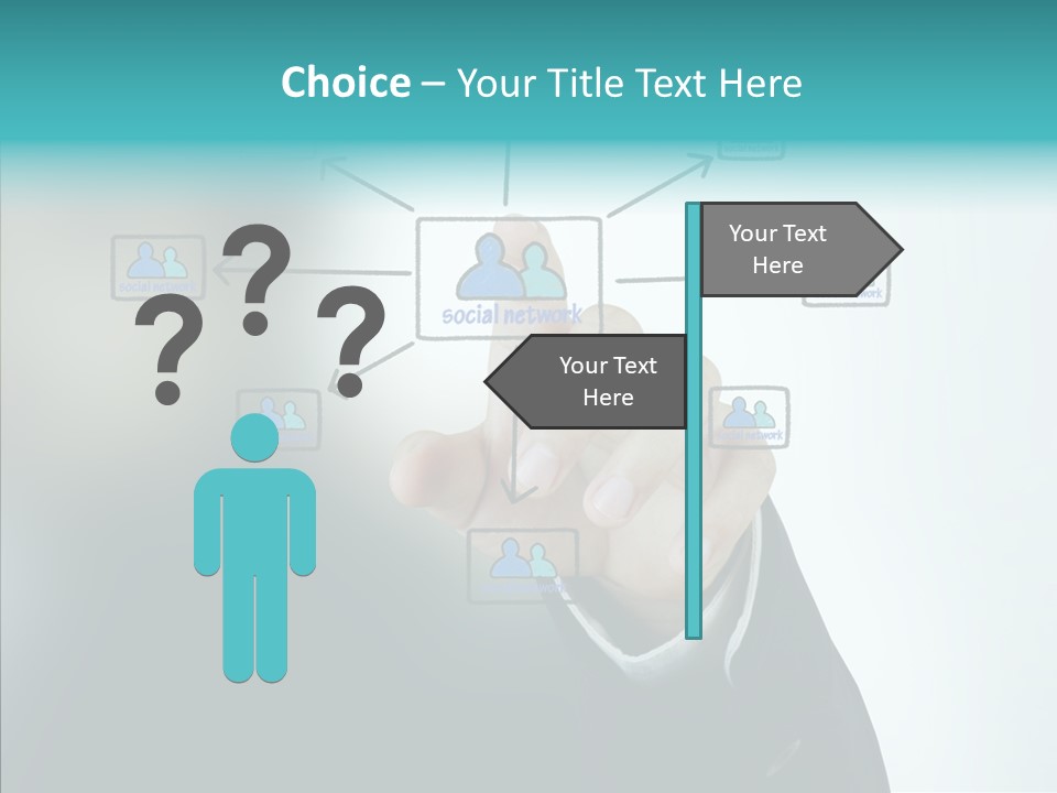 Diagram People United PowerPoint Template