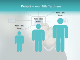 Diagram People United PowerPoint Template