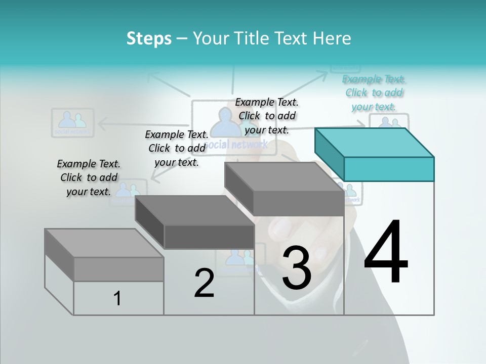 Diagram People United PowerPoint Template