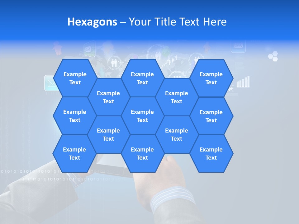 Touchscreen Email Wireless PowerPoint Template