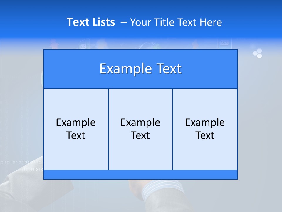 Touchscreen Email Wireless PowerPoint Template