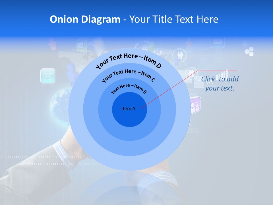 Touchscreen Email Wireless PowerPoint Template