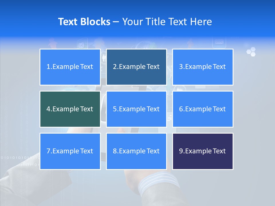 Touchscreen Email Wireless PowerPoint Template