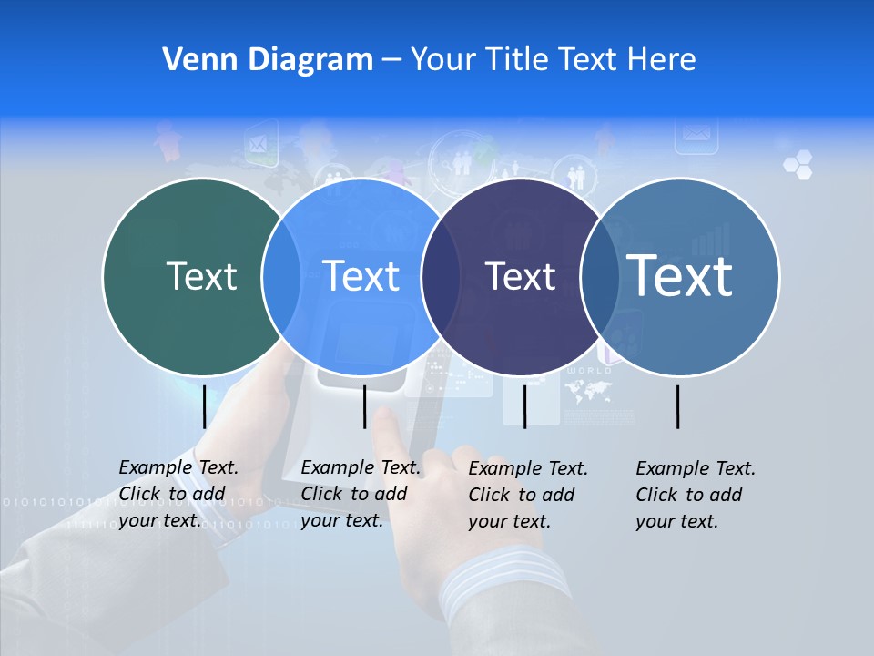 Touchscreen Email Wireless PowerPoint Template