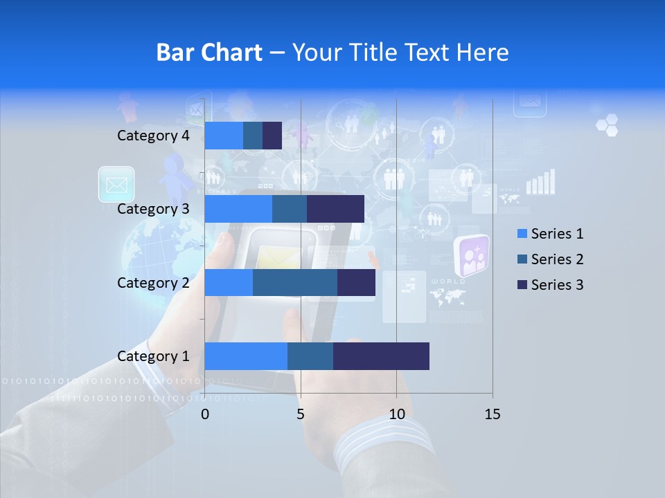 Touchscreen Email Wireless PowerPoint Template