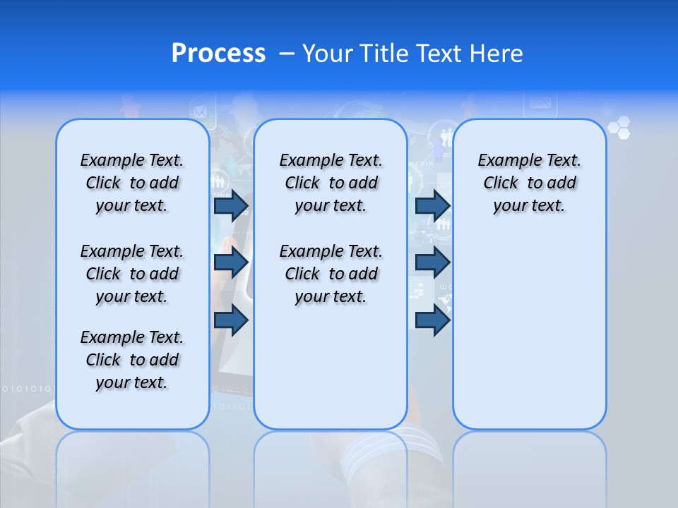 Touchscreen Email Wireless PowerPoint Template