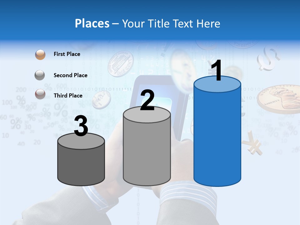 Bank Connection Intelligence PowerPoint Template