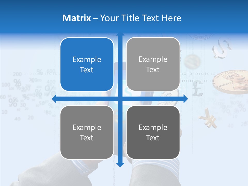 Bank Connection Intelligence PowerPoint Template