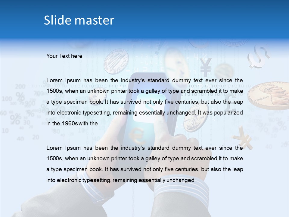 Bank Connection Intelligence PowerPoint Template