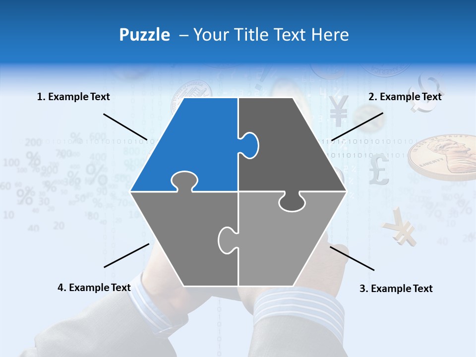 Bank Connection Intelligence PowerPoint Template