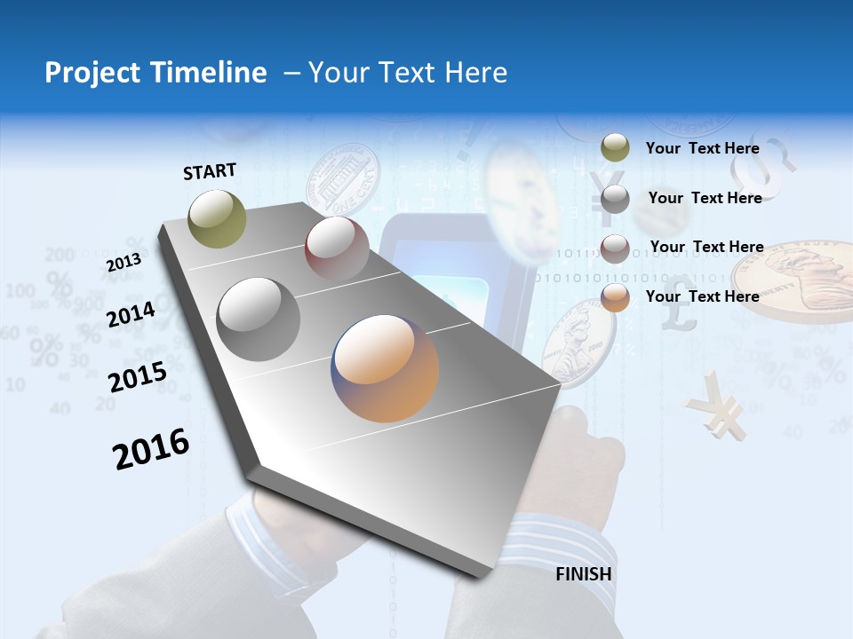 Bank Connection Intelligence PowerPoint Template