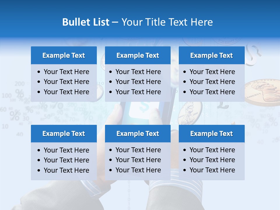 Bank Connection Intelligence PowerPoint Template