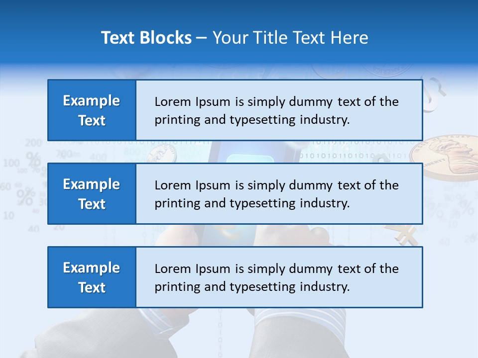 Bank Connection Intelligence PowerPoint Template