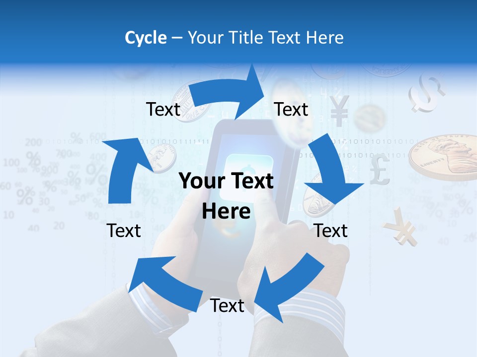 Bank Connection Intelligence PowerPoint Template