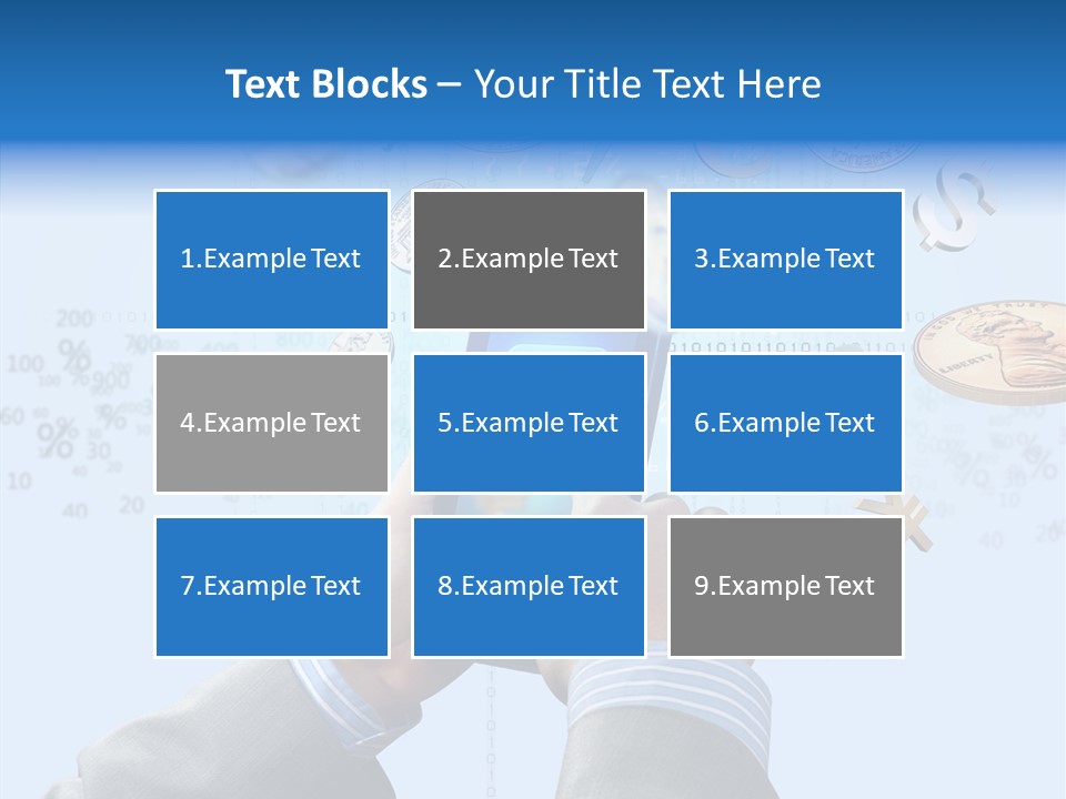 Bank Connection Intelligence PowerPoint Template