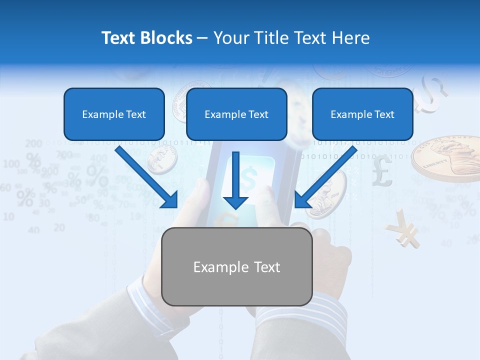 Bank Connection Intelligence PowerPoint Template