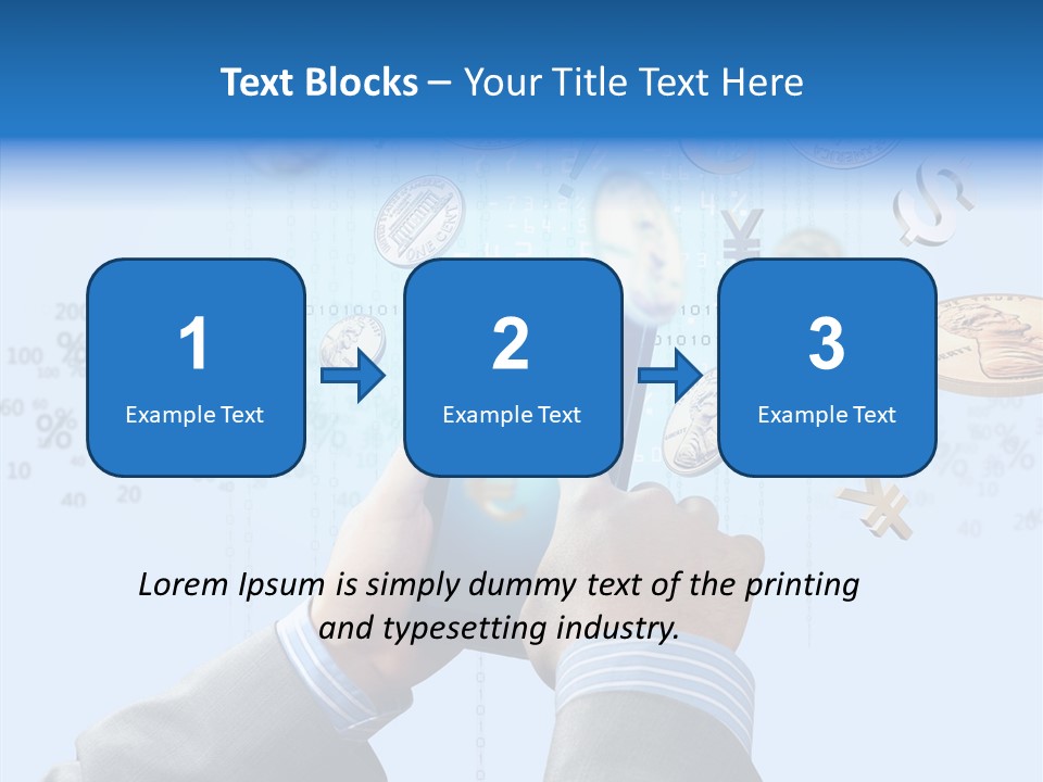 Bank Connection Intelligence PowerPoint Template