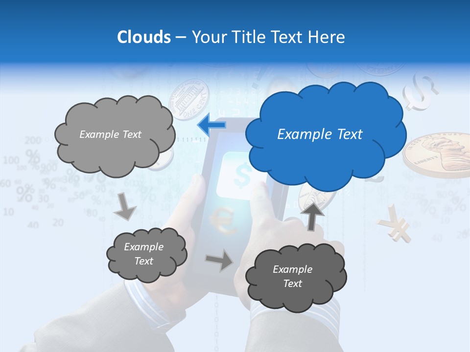 Bank Connection Intelligence PowerPoint Template