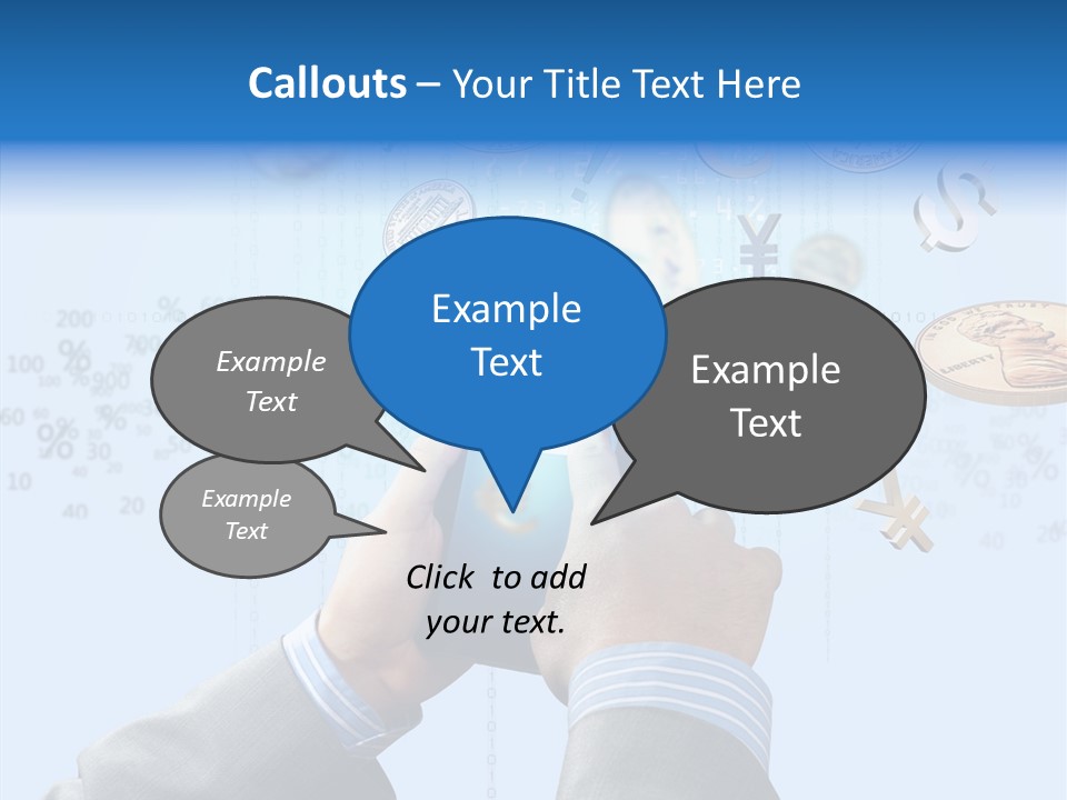 Bank Connection Intelligence PowerPoint Template