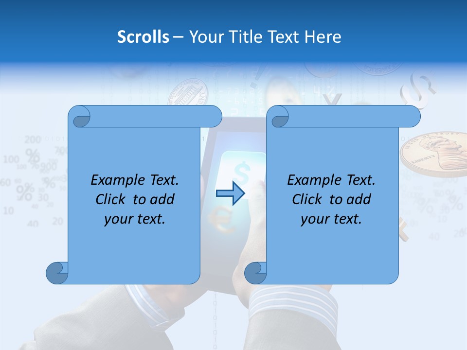 Bank Connection Intelligence PowerPoint Template