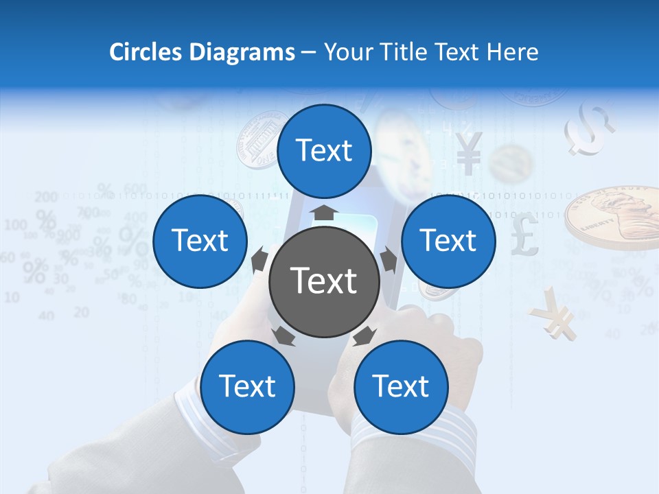 Bank Connection Intelligence PowerPoint Template