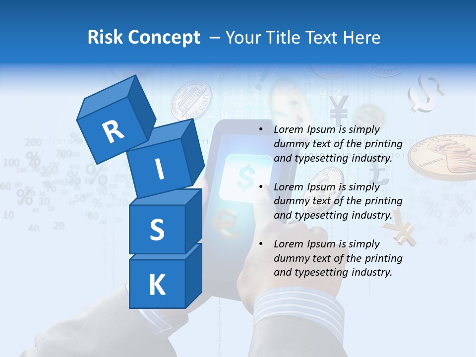 Bank Connection Intelligence PowerPoint Template