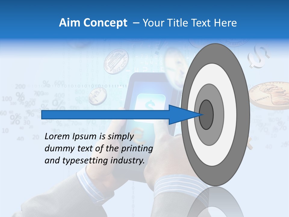 Bank Connection Intelligence PowerPoint Template