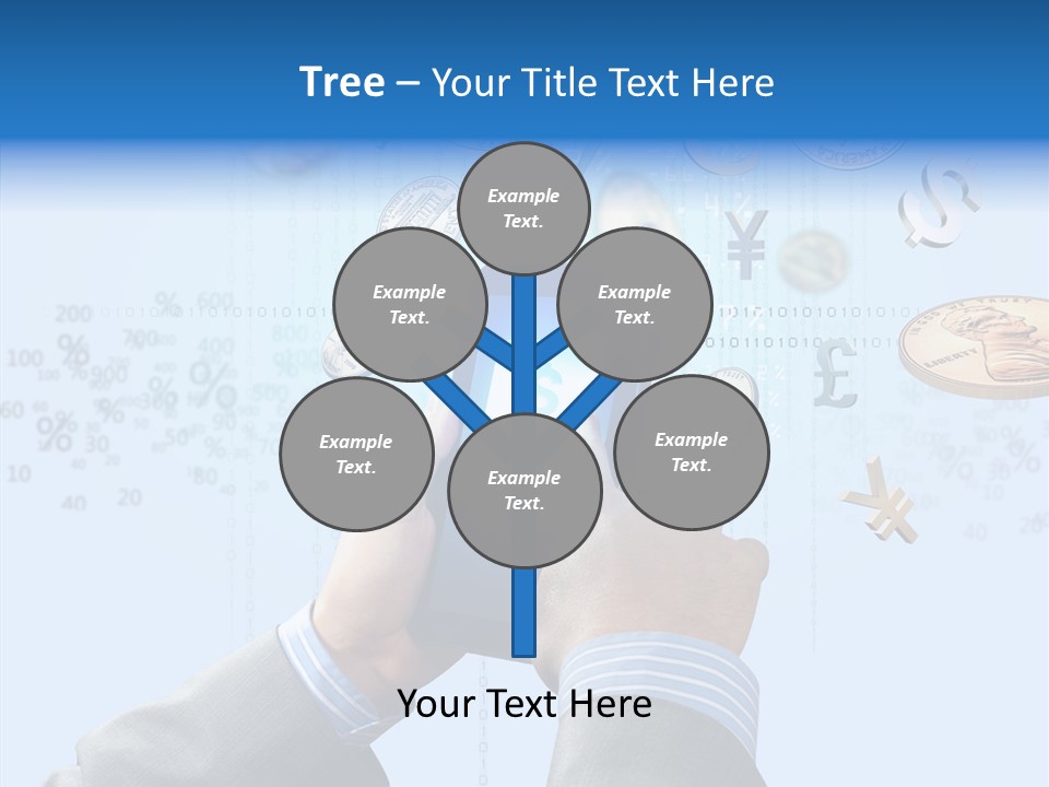 Bank Connection Intelligence PowerPoint Template