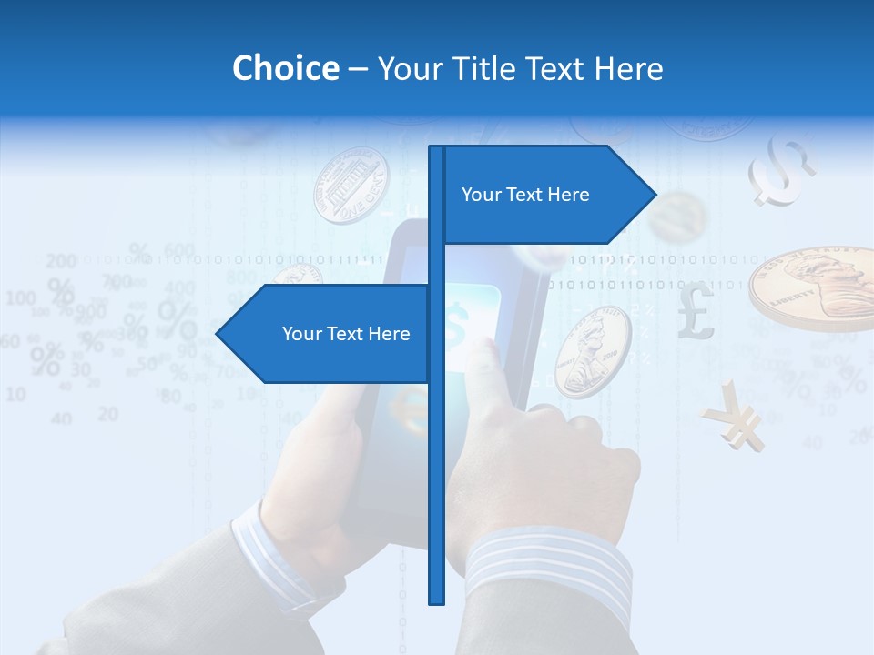Bank Connection Intelligence PowerPoint Template