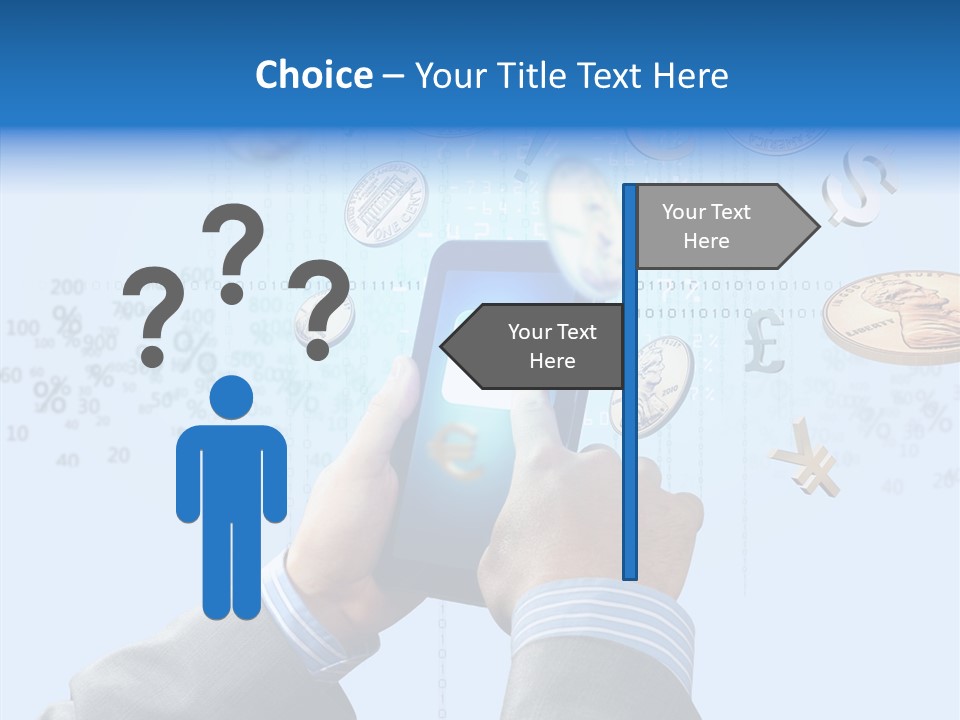 Bank Connection Intelligence PowerPoint Template