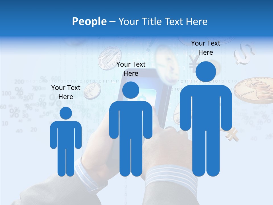 Bank Connection Intelligence PowerPoint Template