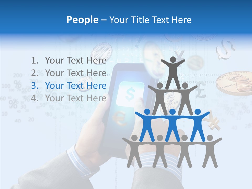 Bank Connection Intelligence PowerPoint Template