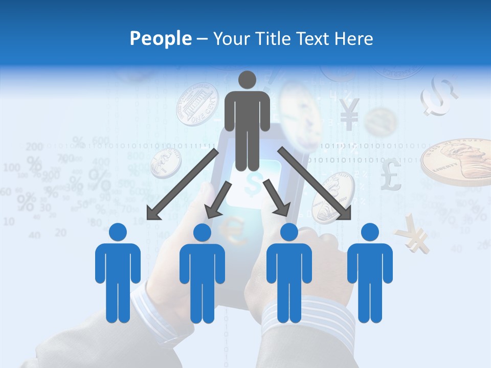 Bank Connection Intelligence PowerPoint Template