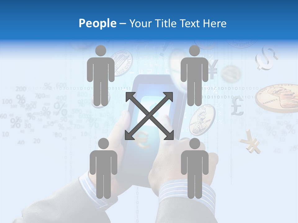 Bank Connection Intelligence PowerPoint Template