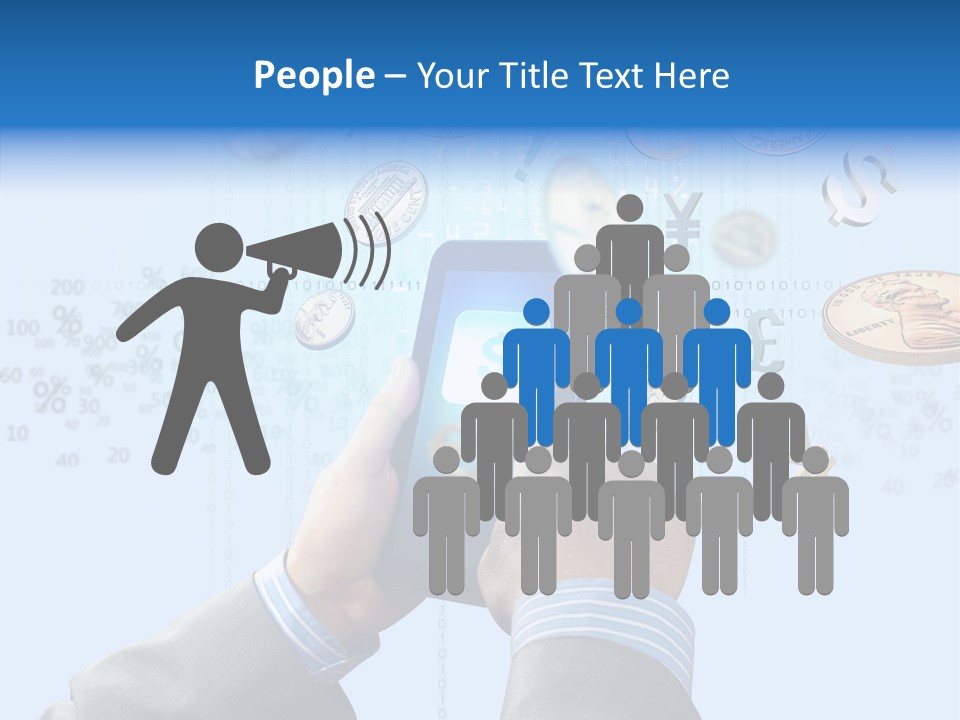 Bank Connection Intelligence PowerPoint Template