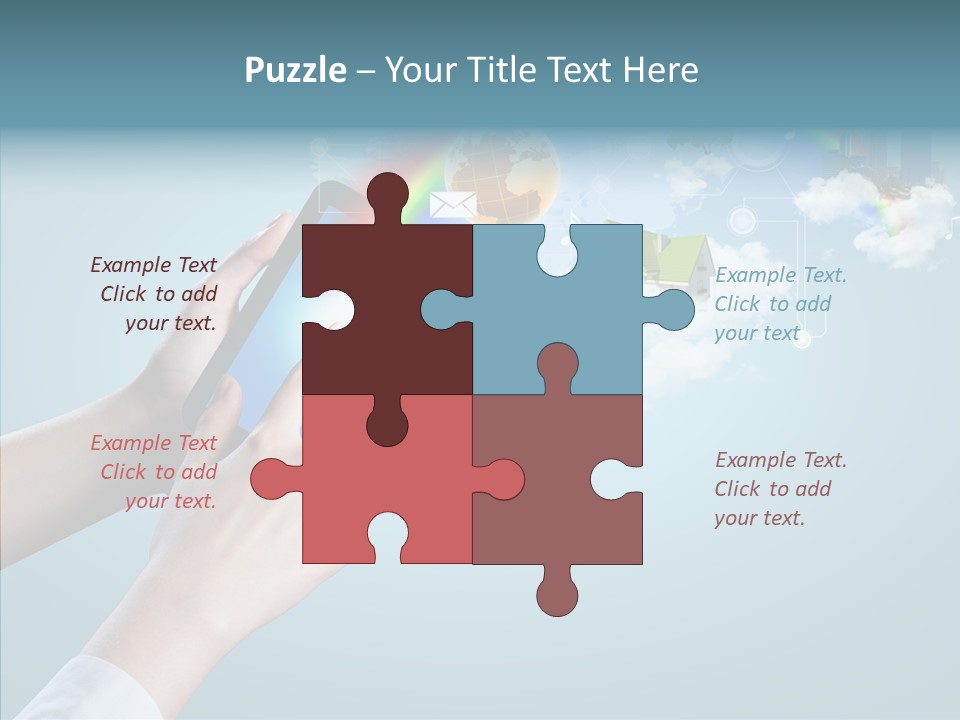 Computer Notebook Www PowerPoint Template