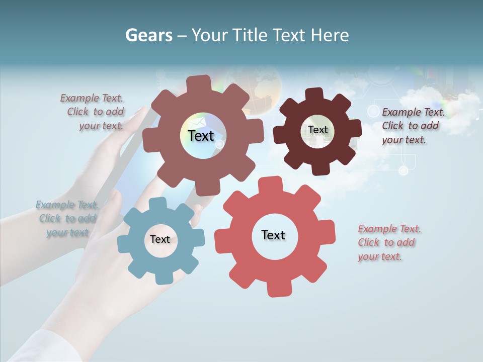 Computer Notebook Www PowerPoint Template