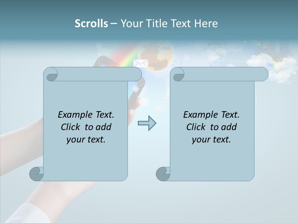Computer Notebook Www PowerPoint Template