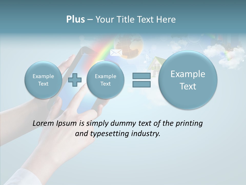 Computer Notebook Www PowerPoint Template