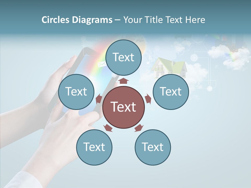 Computer Notebook Www PowerPoint Template