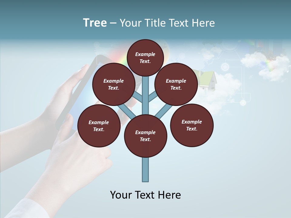 Computer Notebook Www PowerPoint Template